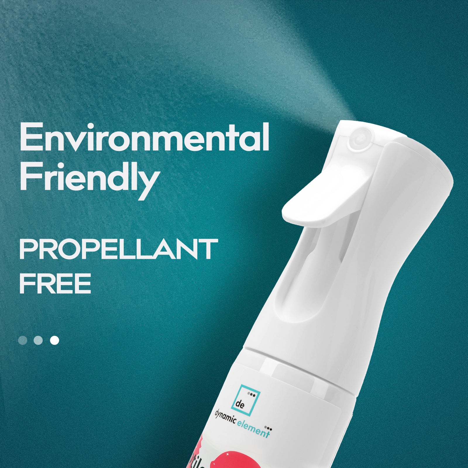 Dynamic Element Reptile Tank Odor Eliminator Spray - Unscented Mineral-Based Formula Deodorizer for Urine and Waste Smells from Bearded Dragon and Turtle Tank - 9 Fl Oz (266 ml)