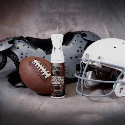 Dynamic Element Football Gear Odor Eliminator Spray - Unscented Natural Mineral-Based Deodorizer Spray for Football Pads, Helmets, Shoulder Gear & Cleats, 9 fl oz