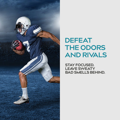 Dynamic Element Sports Odor Eliminator - Unscented Deodorizer Spray for Sneakers, Bowling Shoes, Hockey Gear, Helmets, and Ice Skates - 9 Fl Oz (266 ml)