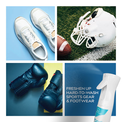 Dynamic Element Sports Odor Eliminator - Unscented Deodorizer Spray for Sneakers, Bowling Shoes, Hockey Gear, Helmets, and Ice Skates - 9 Fl Oz (266 ml)