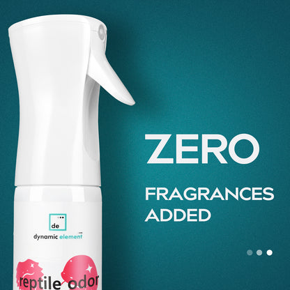 Dynamic Element Reptile Tank Odor Eliminator Spray - Unscented Mineral-Based Formula Deodorizer for Urine and Waste Smells from Bearded Dragon and Turtle Tank - 9 Fl Oz (266 ml)