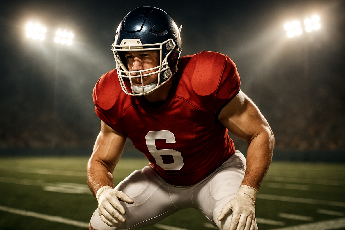 an american football player